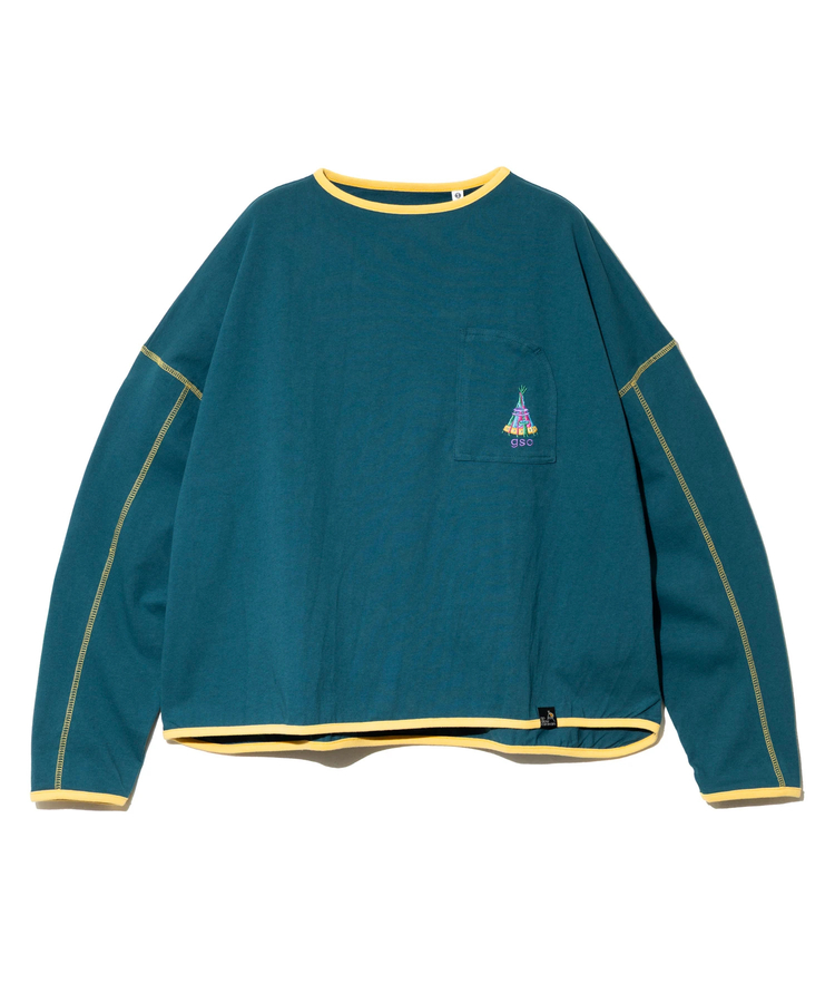 go slow caravan(ゴースローキャラバン) |USA/CプルオーバーTEE (WOMENS)
