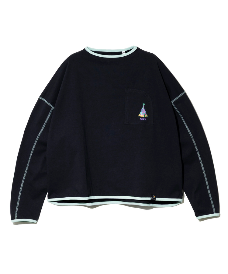 go slow caravan(ゴースローキャラバン) |USA/CプルオーバーTEE (WOMENS)