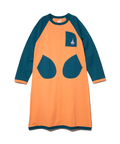 go slow caravan(ゴースローキャラバン) |USA/Cラグランロングスリーブワンピース (WOMENS)