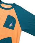 go slow caravan(ゴースローキャラバン) |USA/Cラグランロングスリーブワンピース (WOMENS)