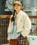 go slow caravan(ゴースローキャラバン) |ふわふわファーフリーススタンドジャケット (WOMENS)