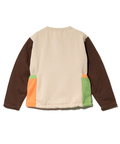 go slow caravan(ゴースローキャラバン) |裏起毛ランダムポケットクルーカーデ (WOMENS)