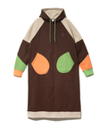 go slow caravan(ゴースローキャラバン) |裏起毛クレイジーパーカーワンピース (WOMENS)