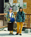 go slow caravan(ゴースローキャラバン) |T-800総柄プリントパーカーJKT (MENS/WOMENS)
