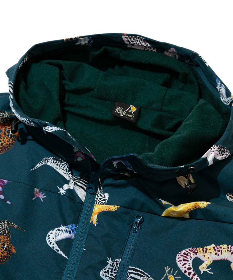 go slow caravan(ゴースローキャラバン) |T-800総柄プリントパーカーJKT (MENS/WOMENS)