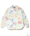 go slow caravan(ゴースローキャラバン) |【ウルトラマン×go slow caravan】40ブロード怪獣シャツ (MENS)