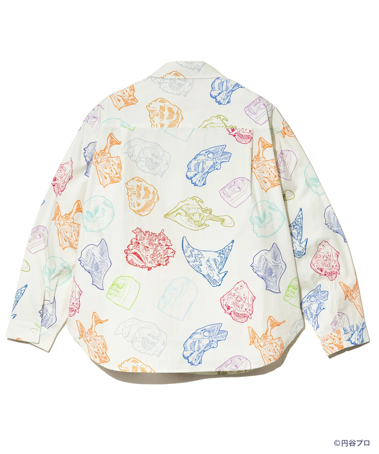 go slow caravan(ゴースローキャラバン) |【ウルトラマン×go slow caravan】40ブロード怪獣シャツ (MENS)