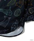go slow caravan(ゴースローキャラバン) |【ウルトラマン×go slow caravan】40ブロード怪獣シャツ (MENS)