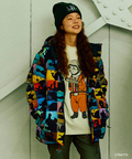 go slow caravan(ゴースローキャラバン) |【ウルトラマン×go slow caravan】ソフトナイロンシレー ウルトラマン クレイジーキルトパッカブルダウンJKT (MENS)