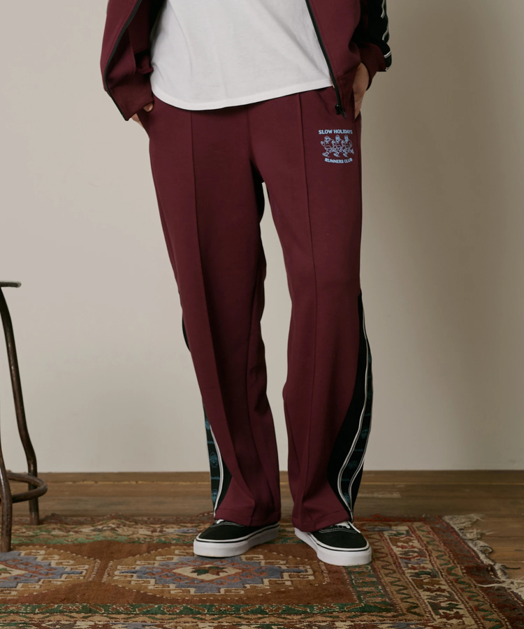 go slow caravan(ゴースローキャラバン) |DUCKSTER/ダックスター OJISANライン トラック パンツ (MENS)