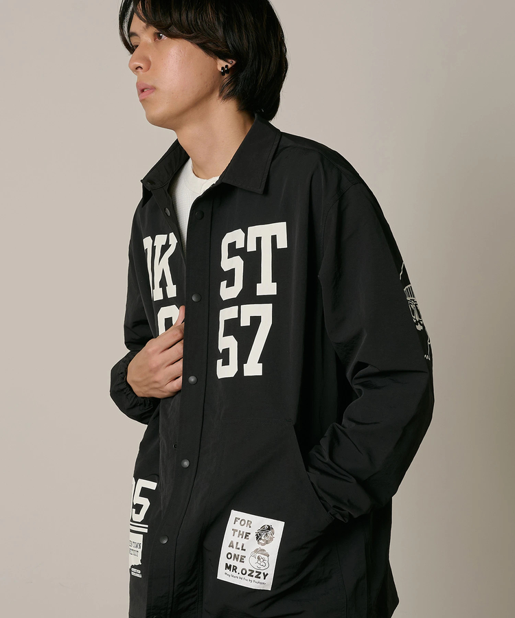 go slow caravan(ゴースローキャラバン) |DUCKSTER/ダックスター OJISAN ロゴデコレーションコーチJKT (MENS)