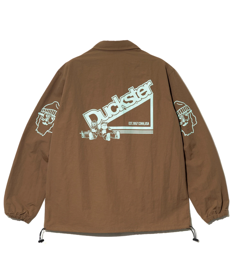 go slow caravan(ゴースローキャラバン) |DUCKSTER/ダックスター OJISAN ロゴデコレーションコーチJKT (MENS)