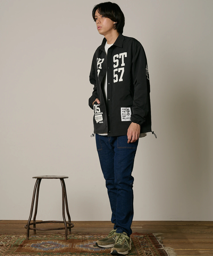 go slow caravan(ゴースローキャラバン) |DUCKSTER/ダックスター OJISAN ロゴデコレーションコーチJKT (MENS)