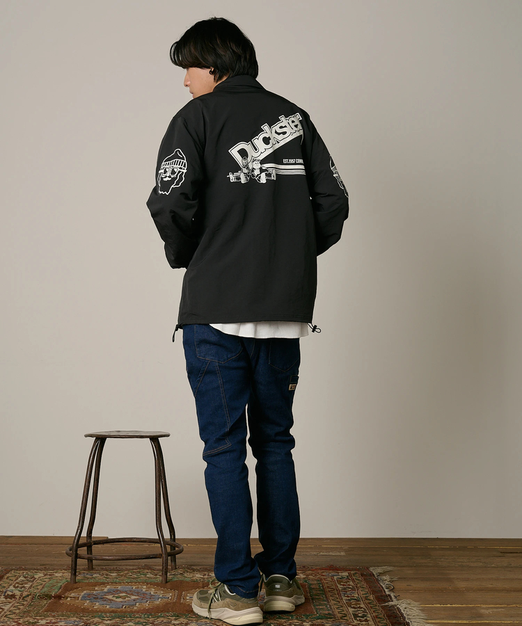 go slow caravan(ゴースローキャラバン) |DUCKSTER/ダックスター OJISAN ロゴデコレーションコーチJKT (MENS)