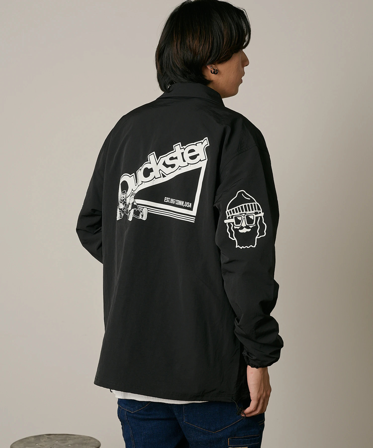 go slow caravan(ゴースローキャラバン) |DUCKSTER/ダックスター OJISAN ロゴデコレーションコーチJKT (MENS)