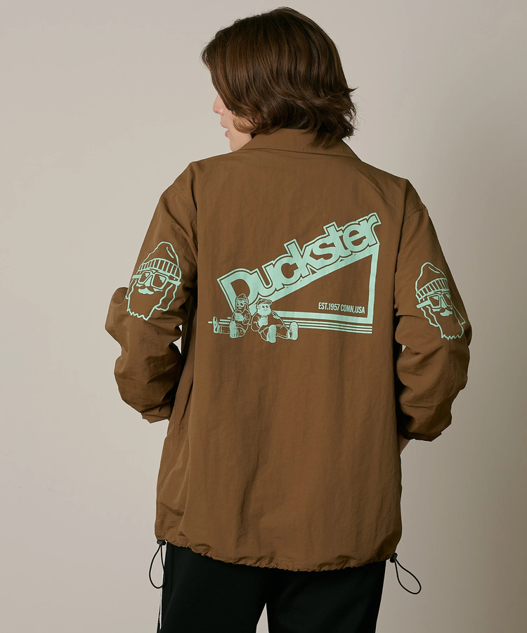 go slow caravan(ゴースローキャラバン) |DUCKSTER/ダックスター OJISAN ロゴデコレーションコーチJKT (MENS)