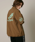 go slow caravan(ゴースローキャラバン) |DUCKSTER/ダックスター OJISAN ロゴデコレーションコーチJKT (MENS)