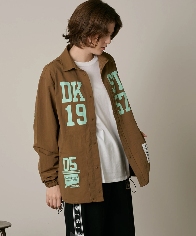 go slow caravan(ゴースローキャラバン) |DUCKSTER/ダックスター OJISAN ロゴデコレーションコーチJKT (MENS)