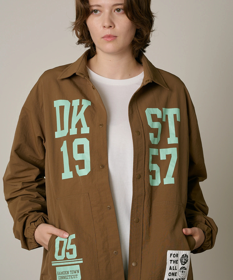 go slow caravan(ゴースローキャラバン) |DUCKSTER/ダックスター OJISAN ロゴデコレーションコーチJKT (MENS)