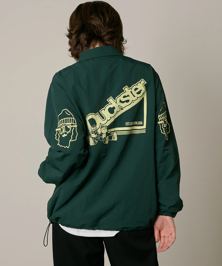 go slow caravan(ゴースローキャラバン) |DUCKSTER/ダックスター OJISAN ロゴデコレーションコーチJKT (MENS)