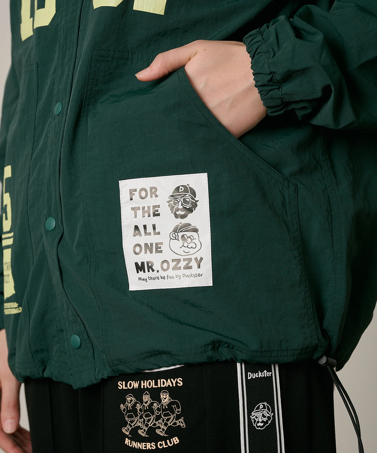 go slow caravan(ゴースローキャラバン) |DUCKSTER/ダックスター OJISAN ロゴデコレーションコーチJKT (MENS)