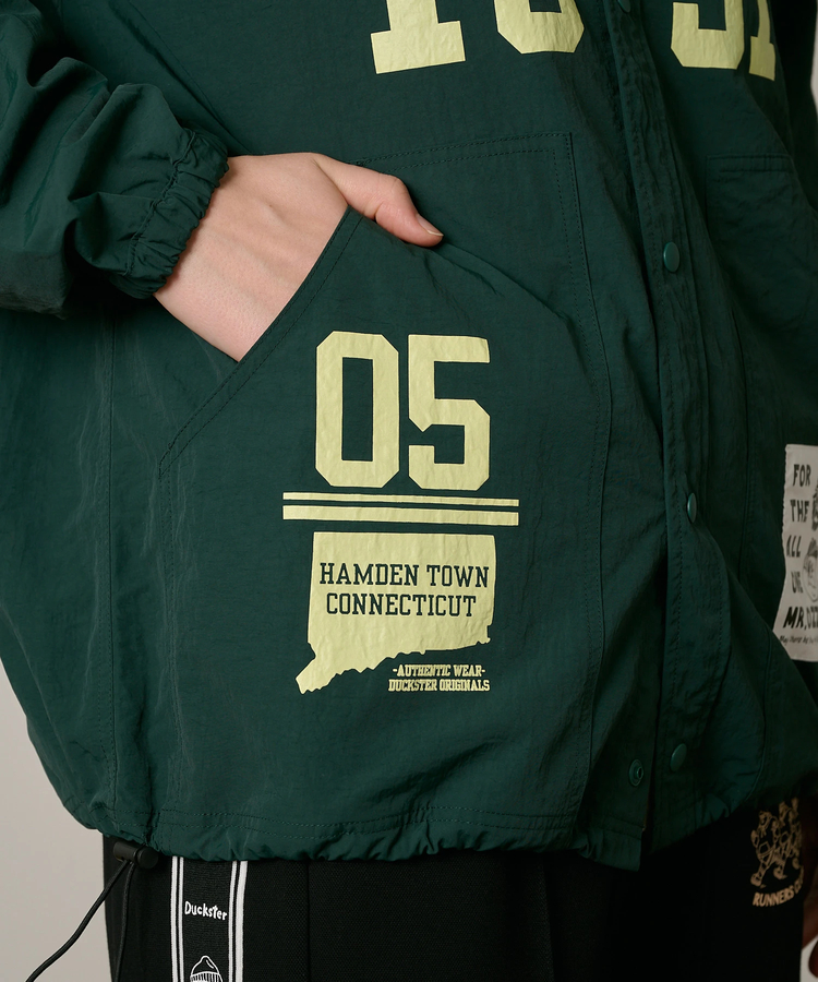 go slow caravan(ゴースローキャラバン) |DUCKSTER/ダックスター OJISAN ロゴデコレーションコーチJKT (MENS)