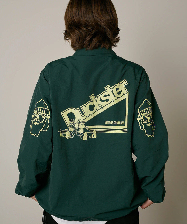 go slow caravan(ゴースローキャラバン) |DUCKSTER/ダックスター OJISAN ロゴデコレーションコーチJKT (MENS)