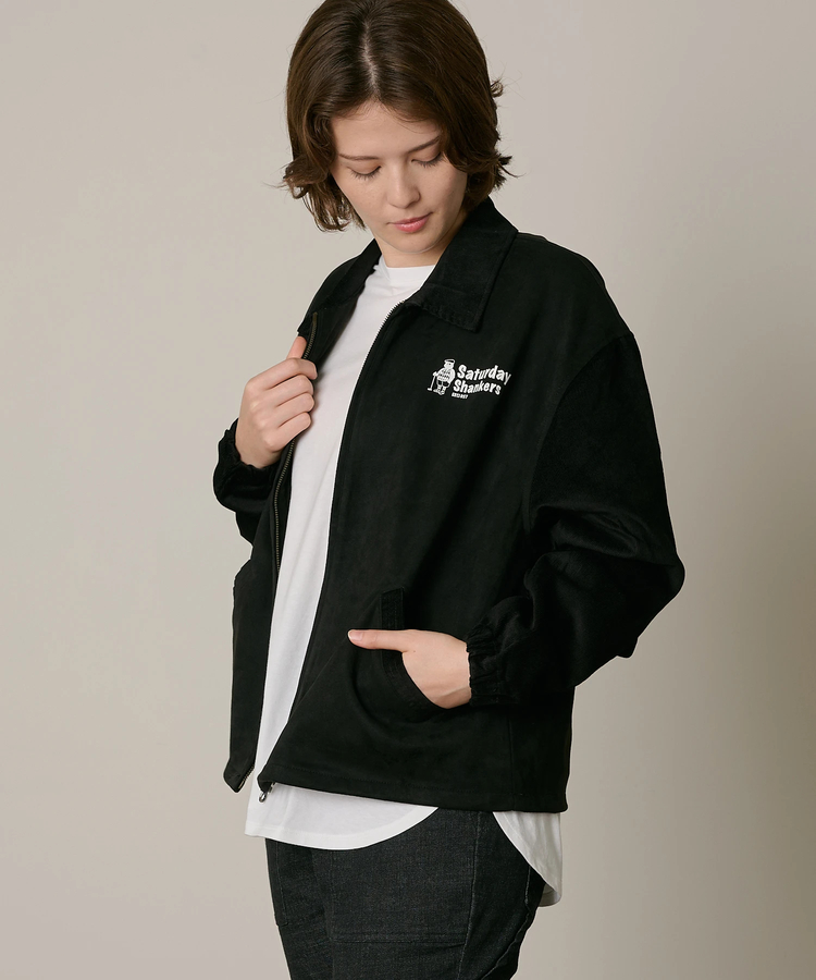 go slow caravan(ゴースローキャラバン) |DUCKSTER/ダックスター スエード調?コーデュロイ OJISANドリズラーJKT (MENS)