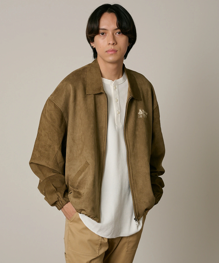 go slow caravan(ゴースローキャラバン) |DUCKSTER/ダックスター スエード調?コーデュロイ OJISANドリズラーJKT (MENS)