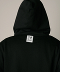 go slow caravan(ゴースローキャラバン) |DUCKSTER/ダックスター 裏毛×ワッフル編みニット 配色切替 刺繍ジップPK (MENS)
