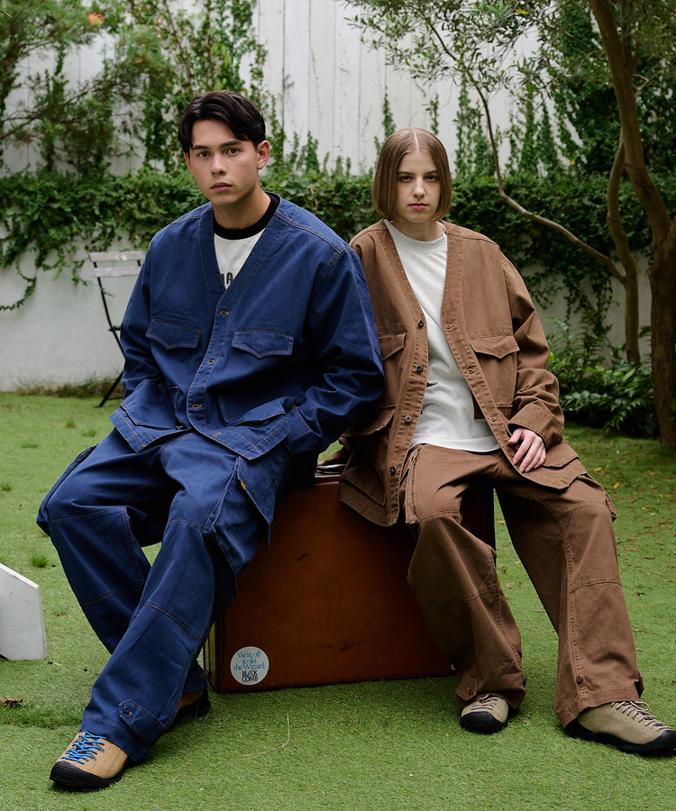 go slow caravan(ゴースローキャラバン) |COBMASTER/コブマスター ダックキャンバス ケミカルブリーチ エンジニアJKT (MENS)