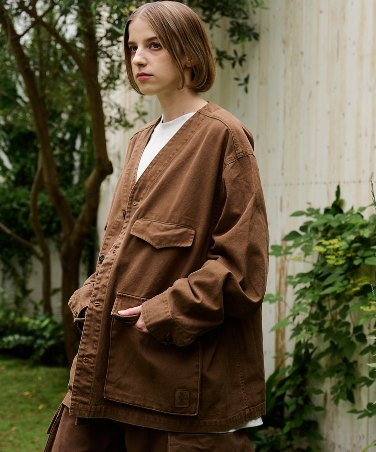go slow caravan(ゴースローキャラバン) |COBMASTER/コブマスター ダックキャンバス ケミカルブリーチ エンジニアJKT (MENS)