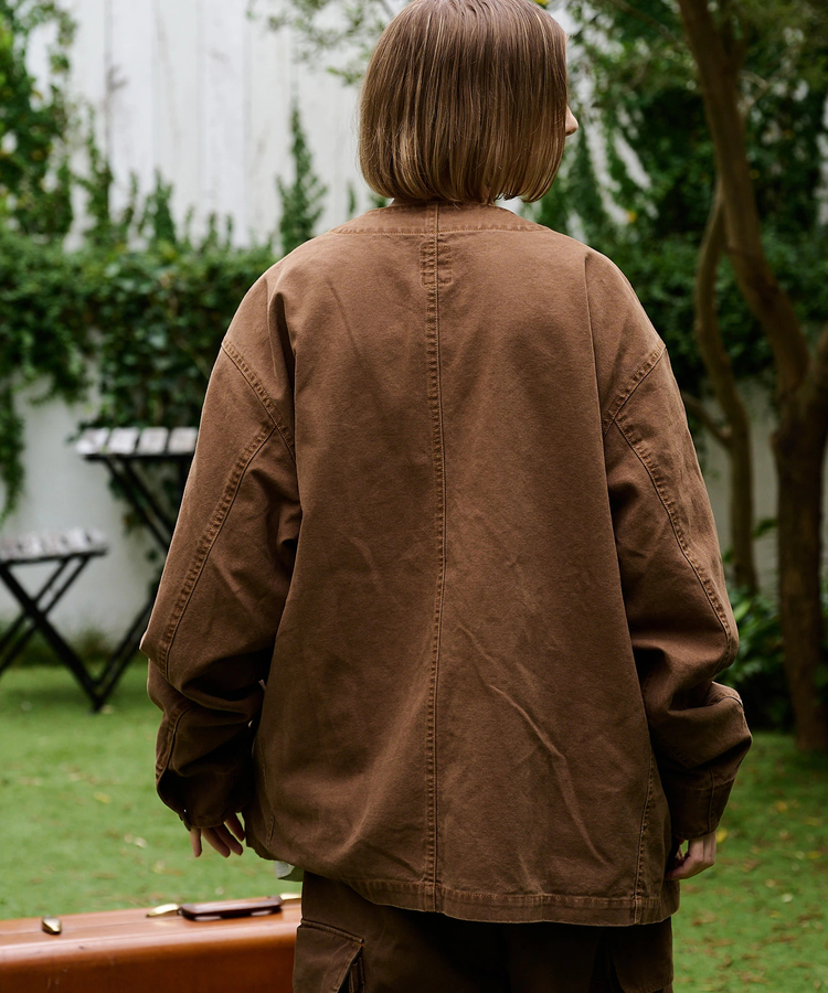 go slow caravan(ゴースローキャラバン) |COBMASTER/コブマスター ダックキャンバス ケミカルブリーチ エンジニアJKT (MENS)