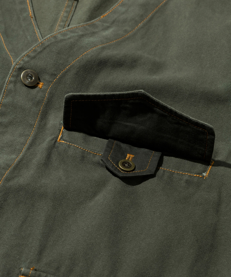 go slow caravan(ゴースローキャラバン) |COBMASTER/コブマスター ダックキャンバス ケミカルブリーチ エンジニアJKT (MENS)