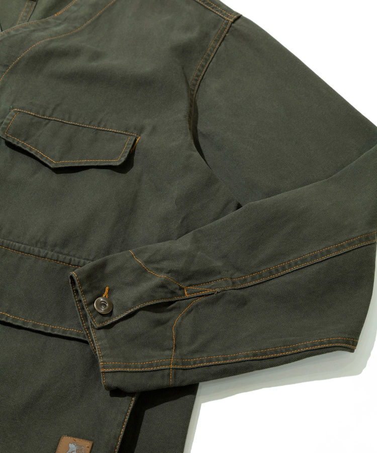 go slow caravan(ゴースローキャラバン) |COBMASTER/コブマスター ダックキャンバス ケミカルブリーチ エンジニアJKT (MENS)