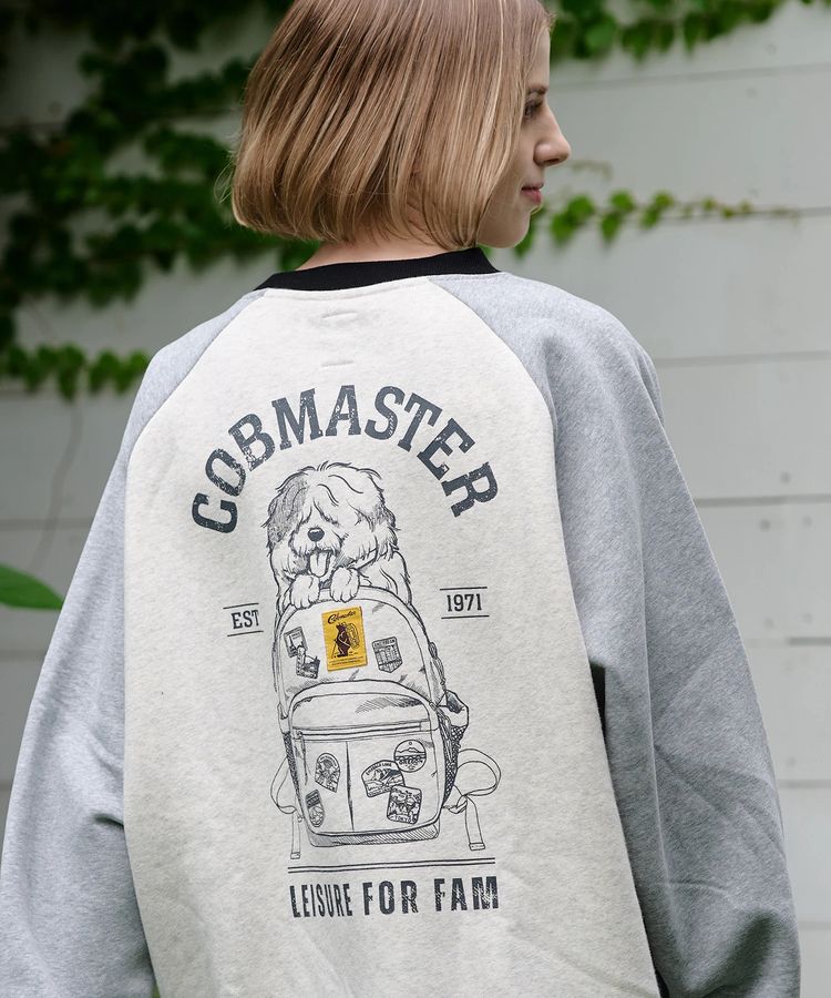 go slow caravan(ゴースローキャラバン) |COBMASTER/コブマスター 裏起毛スウェット《アニマルインデイパック》 (MENS)