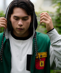 go slow caravan(ゴースローキャラバン) |COBMASTER/コブマスター T/C裏毛 ナイロンポケット ジップフーディ (MENS)