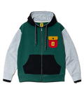 go slow caravan(ゴースローキャラバン) |COBMASTER/コブマスター T/C裏毛 ナイロンポケット ジップフーディ (MENS)