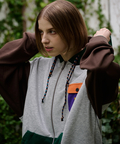 go slow caravan(ゴースローキャラバン) |COBMASTER/コブマスター T/C裏毛 ナイロンポケット ジップフーディ (MENS)