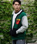 go slow caravan(ゴースローキャラバン) |COBMASTER/コブマスター T/C裏毛 ナイロンポケット ジップフーディ (MENS)