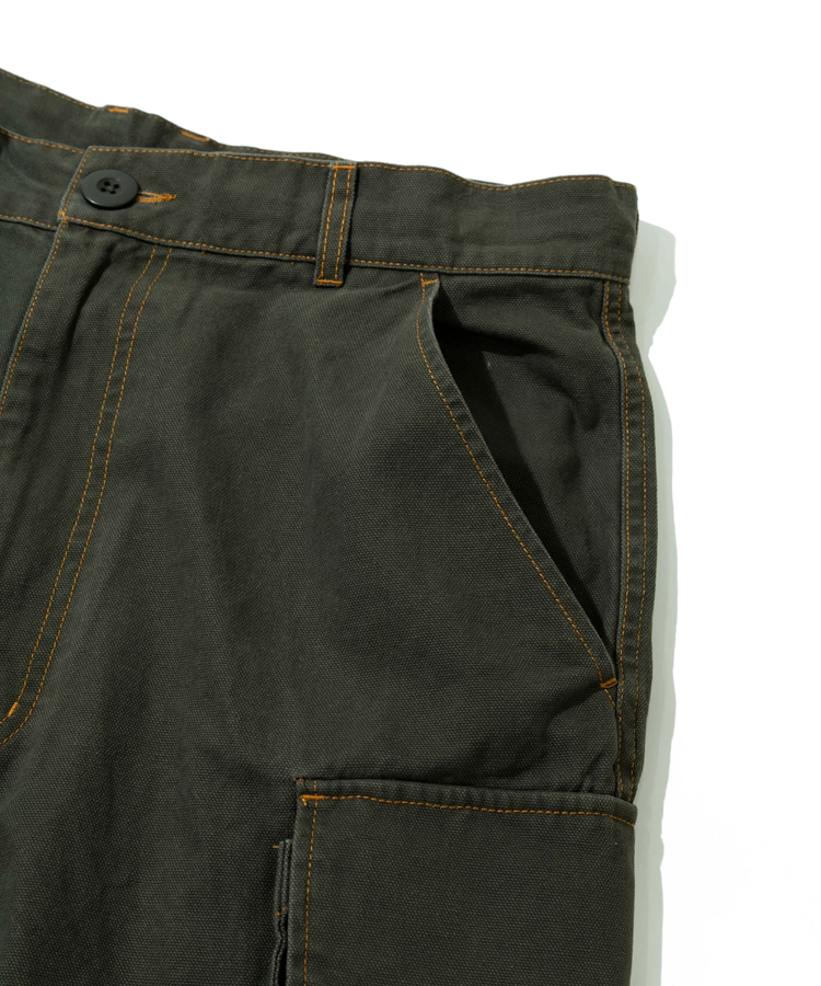 go slow caravan(ゴースローキャラバン) |COBMASTER/コブマスター ダックキャンバス ケミカルブリーチ カーゴパンツ (MENS)