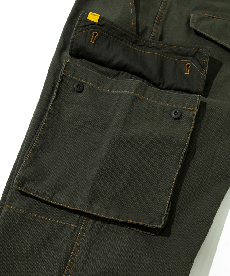 go slow caravan(ゴースローキャラバン) |COBMASTER/コブマスター ダックキャンバス ケミカルブリーチ カーゴパンツ (MENS)