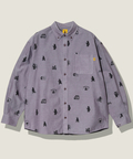 go slow caravan(ゴースローキャラバン) |COBMASTER/コブマスター C/Tオックス コブベアー総柄 B.Dシャツ (MENS)