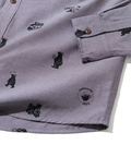 go slow caravan(ゴースローキャラバン) |COBMASTER/コブマスター C/Tオックス コブベアー総柄 B.Dシャツ (MENS)