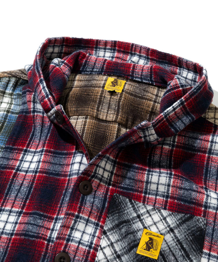 go slow caravan(ゴースローキャラバン) |COBMASTER/コブマスター ネルチェック フーディシャツ (MENS)