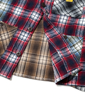 go slow caravan(ゴースローキャラバン) |COBMASTER/コブマスター ネルチェック フーディシャツ (MENS)