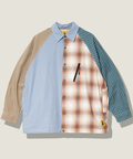 go slow caravan(ゴースローキャラバン) |COBMASTER/コブマスター ミニチェックブロードコーチシャツJKT (MENS)