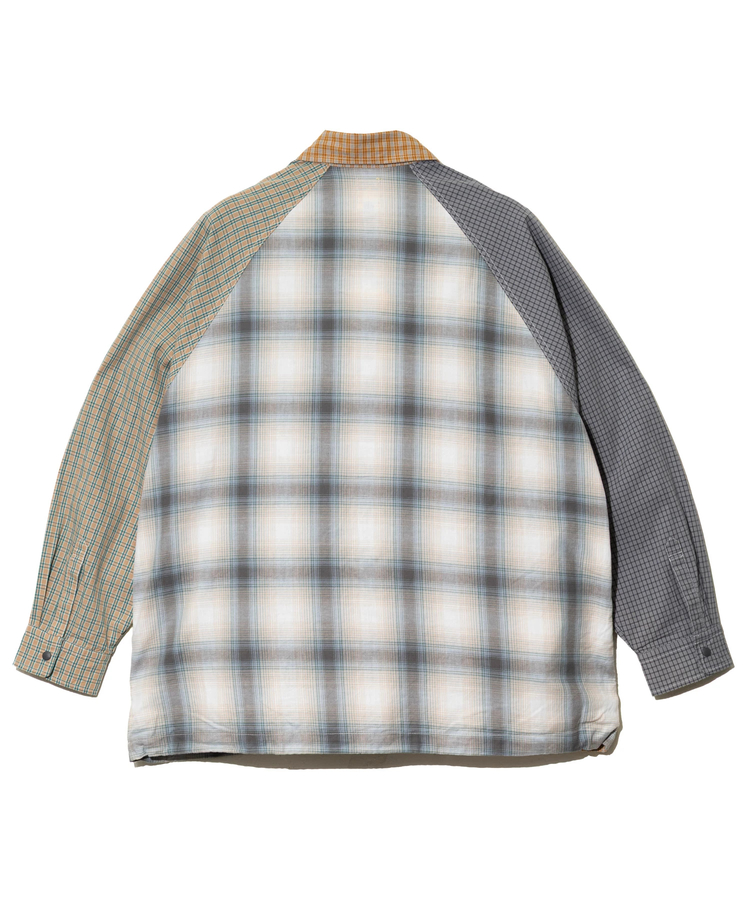 go slow caravan(ゴースローキャラバン) |COBMASTER/コブマスター ミニチェックブロードコーチシャツJKT (MENS)