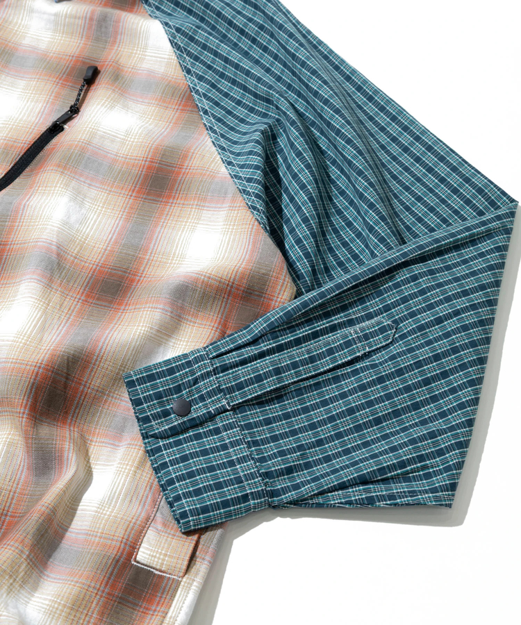 go slow caravan(ゴースローキャラバン) |COBMASTER/コブマスター ミニチェックブロードコーチシャツJKT (MENS)