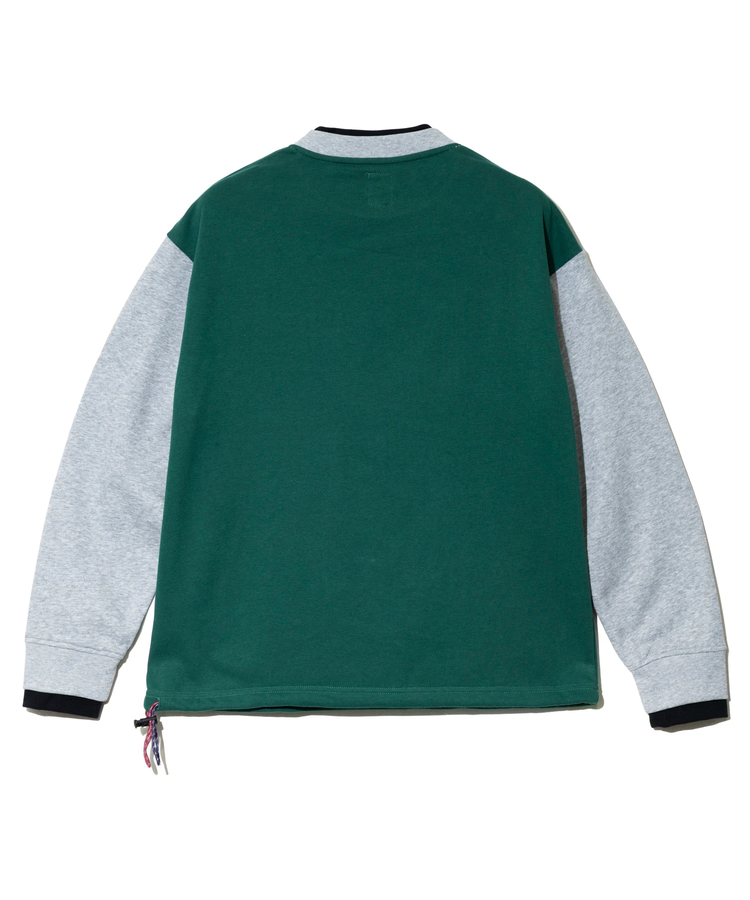 go slow caravan(ゴースローキャラバン) |COBMASTER/コブマスター T/C裏毛 レイヤード ナイロンポケットスウェット (MENS)